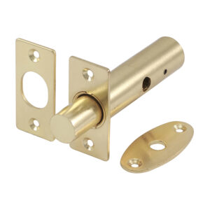 Door Rack Bolts - Electro Brass 60mm