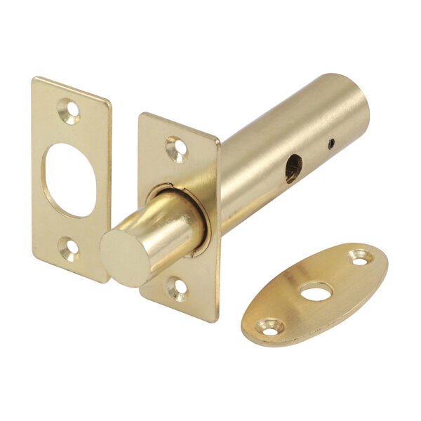 Door Rack Bolts - Electro Brass 60mm