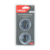 Euro Profile Escutcheon - Polish Chrome 51mm