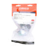 Centre Door Knob - Polished Chrome 66mm