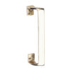 Oval Grip Pull Handle - Polished Brass 228mm