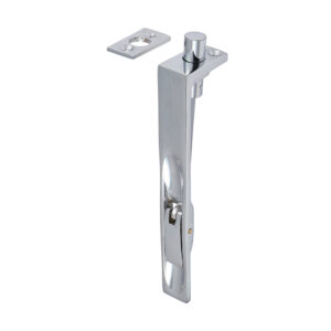 Stacked from 8 images. Method=B (R=8,S=4) Lever Action Flush Bolt - Polished Chrome 150 x 19mm
