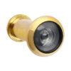 Stacked from 12 images. Method=B (R=8,S=4) Door Viewer - Polished Brass 180 Degree