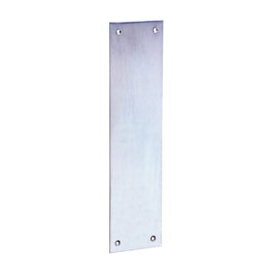 Finger Plate - Satin Chrome 305 x 76
