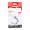 Door Numeral 3 - Satin Chrome 75mm