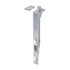 Lever Action Flush Bolt - Satin Chrome 200 x 19mm