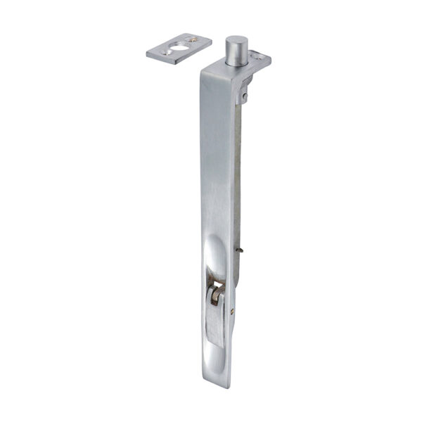 Lever Action Flush Bolt - Satin Chrome 200 x 19mm