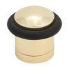 Cylinder Door Stop - Polished Brass 41mm