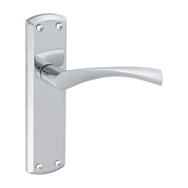 Zeta Latch Handles - Polished Chrome 175 x 45