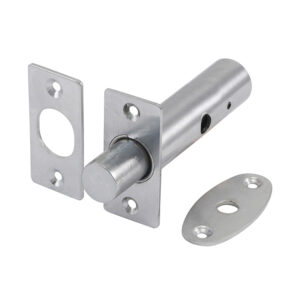 Door Rack Bolts - Satin Chrome 60mm