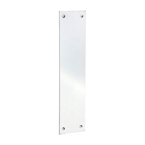 Finger Plate - Polished Chrome 305 x 76
