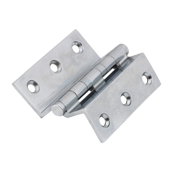 Ball Bearing Stormproof Hinge (1951) - Solid Brass - Polished Chrome 64 x 55