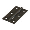Solid Drawn Hinge - Solid Brass – Bronze 64 x 35