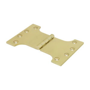 Parliament Hinge (488) - Solid Brass - Polished Brass 102 x 150