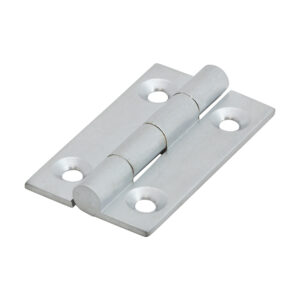 Solid Drawn Hinge - Solid Brass - Satin Chrome 38 x 22