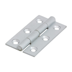 Solid Drawn Hinge - Solid Brass - Satin Chrome 50 x 28
