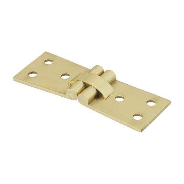 Counterflap Hinge - Solid Brass - Polished Brass 100 x 40