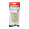 Grade 7 Ball Bearing Fire Door Hinges - Electro Brass 76 x 50 x 2.0