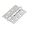 Grade 13 Fire Door Hinges - Satin Stainless Steel 101 x 76 x 3