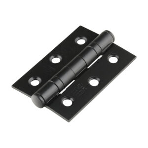 Grade 7 Fire Door Hinges - Epoxy Black 76 x 50 x 2.0