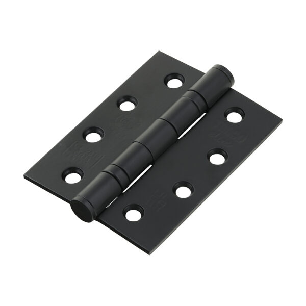 334366_w1.jpg Grade 13 Fire Door Hinges - Matt Black Stainless Steel 101 x 76 x 3