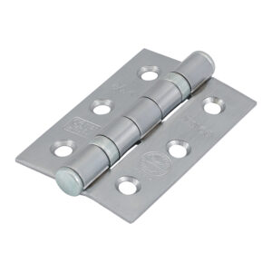Grade 7 Fire Door Hinges - Satin Chrome 76 x 50 x 2.0