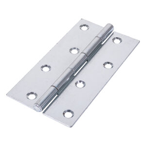 Narrow Plain Butt Hinge (5050) – Zinc 127 x 65