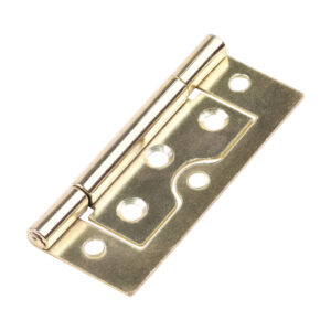 Flush Hinge (105) - Electro Brass 75 x 51