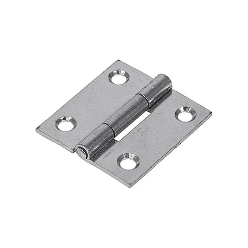 Plain Butt Hinge - Fixed Pin (1838) – Zinc 38 x 34