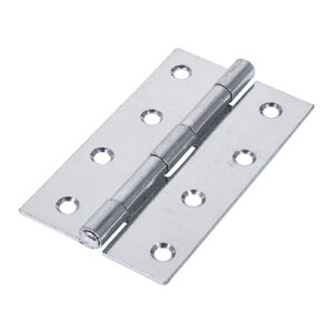 Narrow Plain Butt Hinge (5050) – Zinc 100 x 58