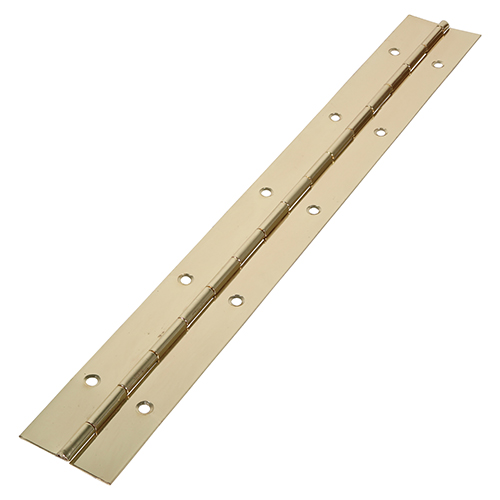 Piano Hinge - Electro Brass 1800 x 38