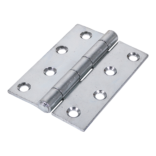 Strong Steel Plain Butt Hinge (451) – Zinc 100 x 73