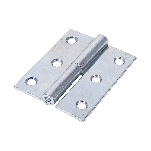 Lift Off Hinge (457) - Left Hand – Zinc 75 x 62