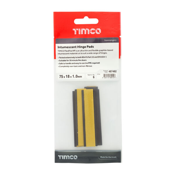 487492_w2.jpg Intumescent Hinge Pads 75 x 18 x 1.0mm