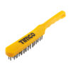 Plastic Handle Wire Brush 4 Rows