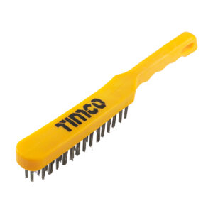Plastic Handle Wire Brush 4 Rows