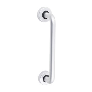 725092BX_w1.jpg D Shaped Pull Handle On Rose - Satin Anodised Aluminium 229 x 19