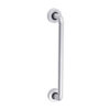 725094_w1.jpg D Shaped Pull Handle On Rose - Satin Anodised Aluminium 305 x 19