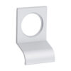 Standard Cylinder Door Pull - Satin Anodised Aluminium 70 x 42