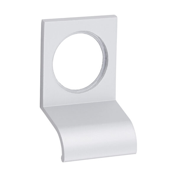 Standard Cylinder Door Pull - Satin Anodised Aluminium 70 x 42