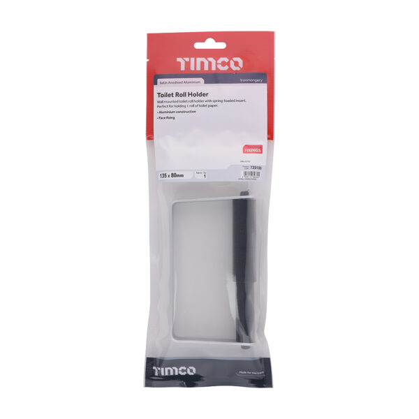 725186_w2.jpg Toilet Roll Holder - Satin Anodised Aluminium 135 x 80