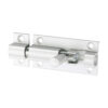 Straight Barrel Bolt - Satin Aluminium 50 x 25