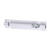 Straight Barrel Bolt - Satin Aluminium 100 x 25