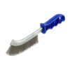 Blue Handle Wire Brush S/Steel 255mm