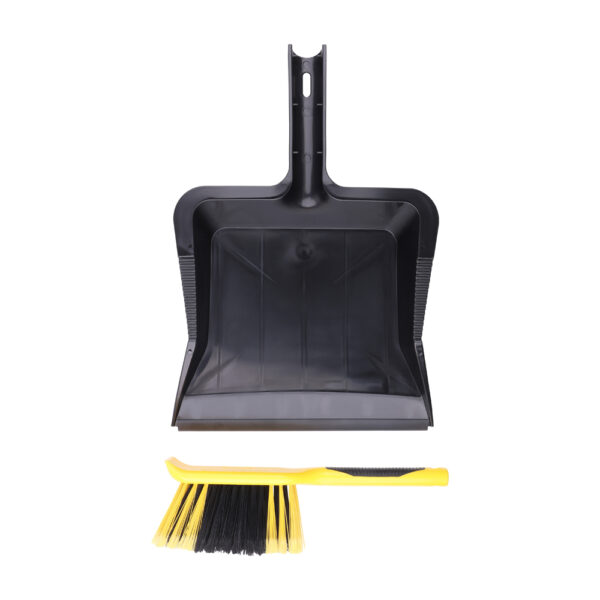 Bulldozer Heavy Duty Dustpan & Brush Set