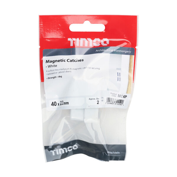 Magnetic Catches – White 4kg