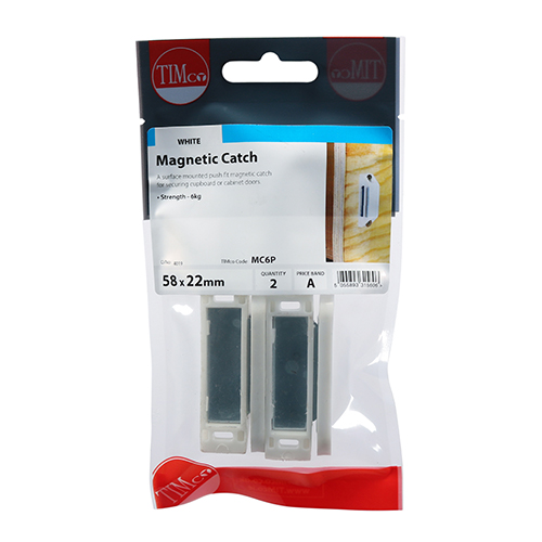 Magnetic Catches – White 6kg