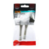 Spring Door Stops - Electro Brass 78 x 24