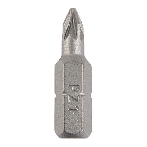 1CB25GJ_w1.jpg Pozi Driver Bit - S2 Grey No.1 x 25