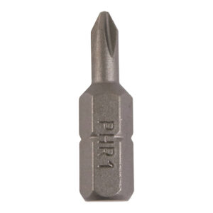 Phillips Driver Bit - S2 Grey No.1 x 25